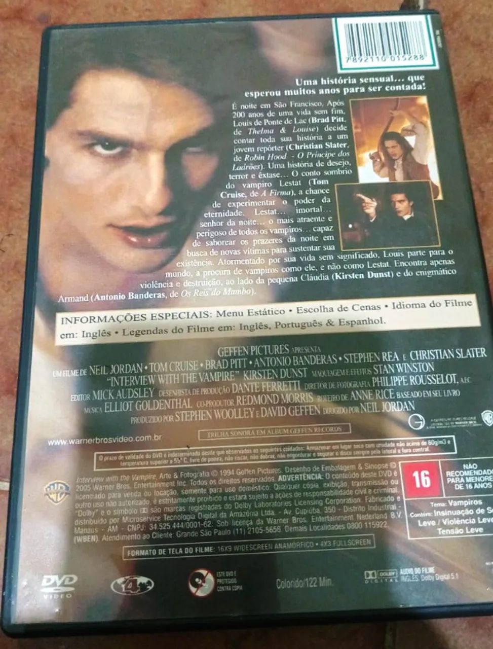 DVD Entrevista com o Vampiro  - Foto 2