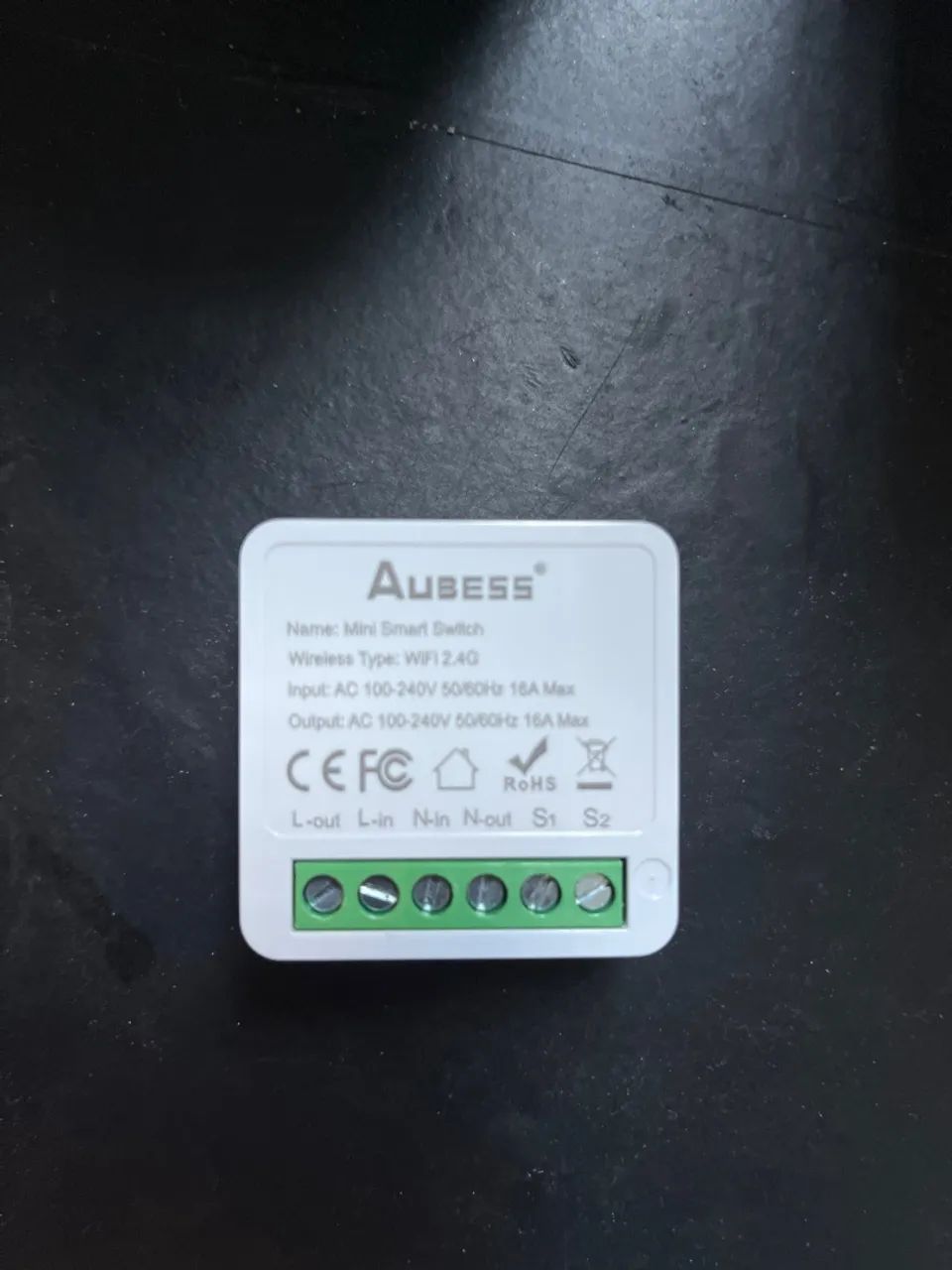 Mini Interruptor Smart AUBESS - Wifi 2.4G