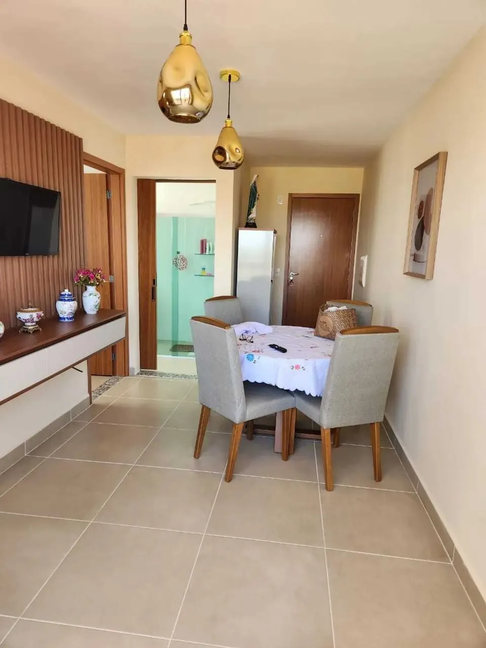 Lindo apartamento a venda com 1/4 e varanda próximo da Unit (farolandia)