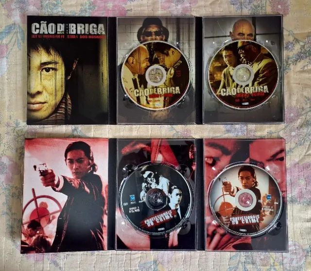 Coleção de DVDs Raros - Azumi, Profissionais do Crime, Cão de