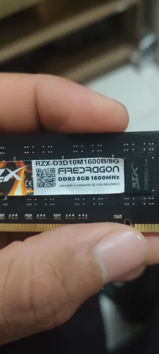 2x Memórias RAM 8GB DDR3 - R2X - Foto 2