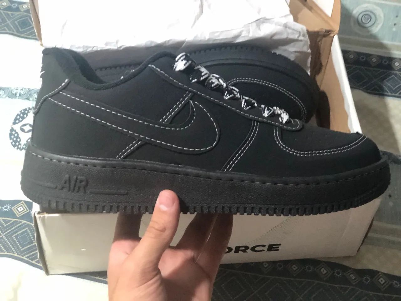 Tênis Nike Air Force 1 Preto