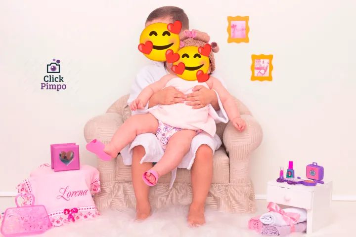 Prop Sofazinho+mini puff+mini almofada - Ensaio Fotográfico Newborn/ Acompanhamento/ Smash - Foto 6