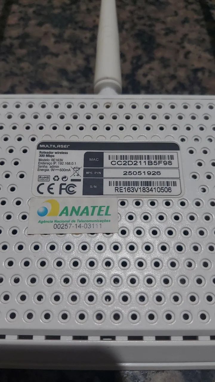 Roteador Multilaser 3 antenas 300MBPS - Foto 4