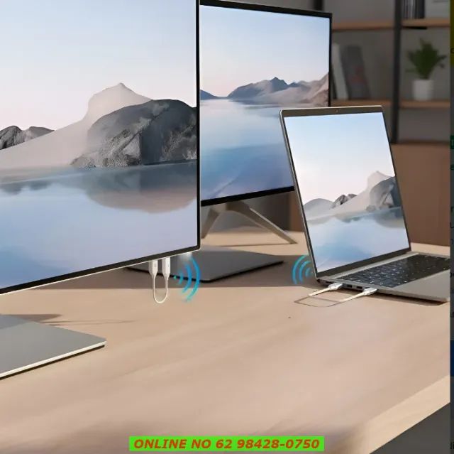 Transmissor Receptor De Áudio E Vídeo Hdmi Sem Fio 1080p 30m Branco - Foto 4