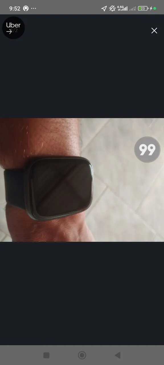 Vendo se esse relógio novo