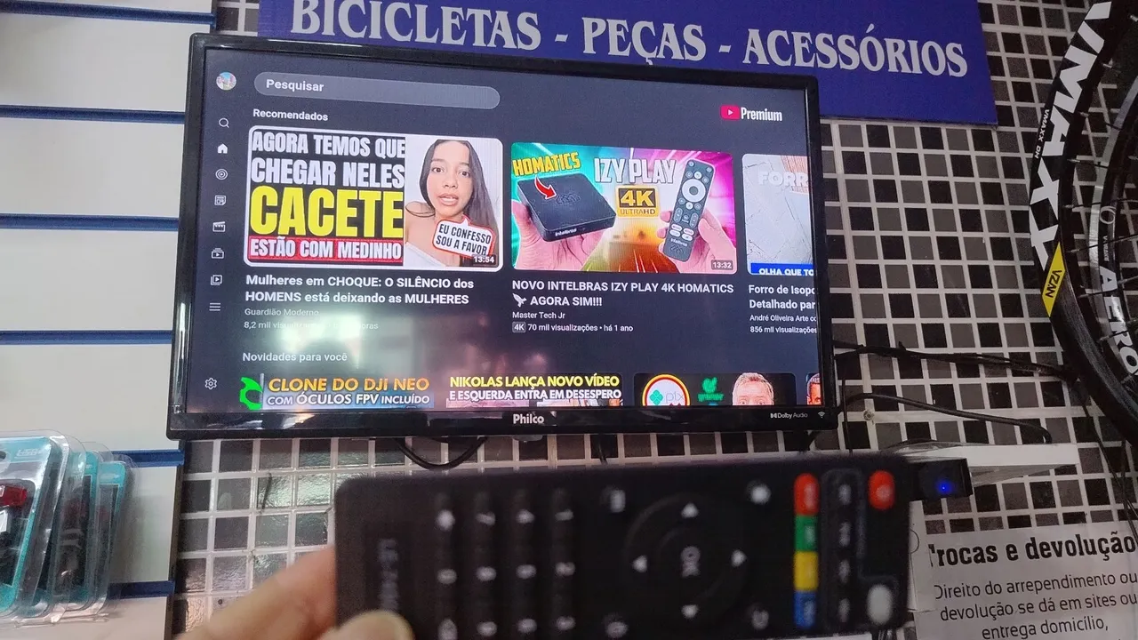 Novo boxtv 4k 5g Android - Streaming