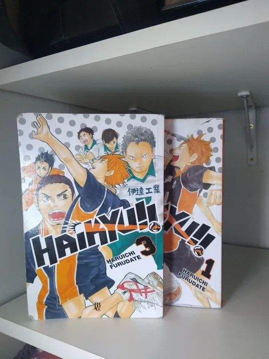 Haikyuu!! Mangá Volumes 1 e 3 - Foto 4
