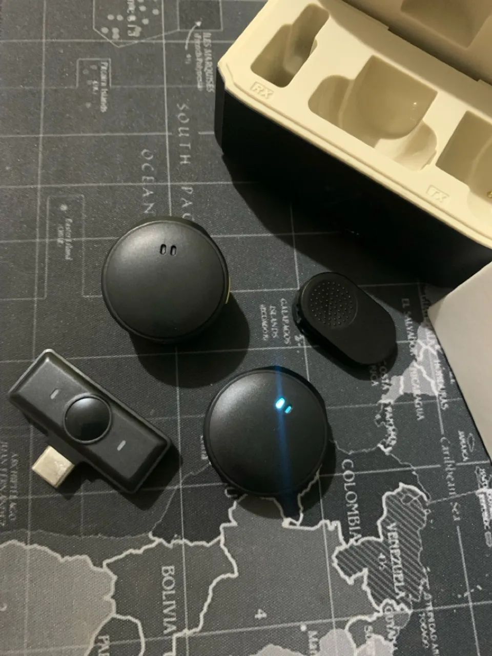 Microfone sem fio para celular - Foto 4