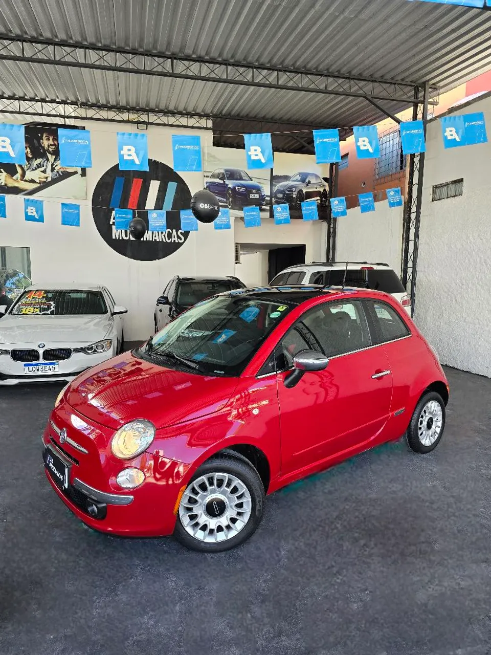 FIAT 500 1.4 LOUNGE AIR 2012 (TETO PANORÂMICO)