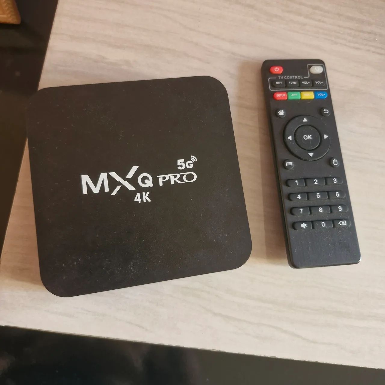 TV BOX - MXQ Pro 5G 4K Android - 1 mês Grátis Canais - Foto 3