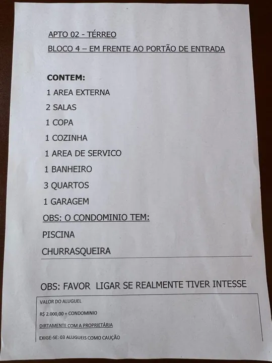 Apartamento - Vilas Boas - direito com proprietário