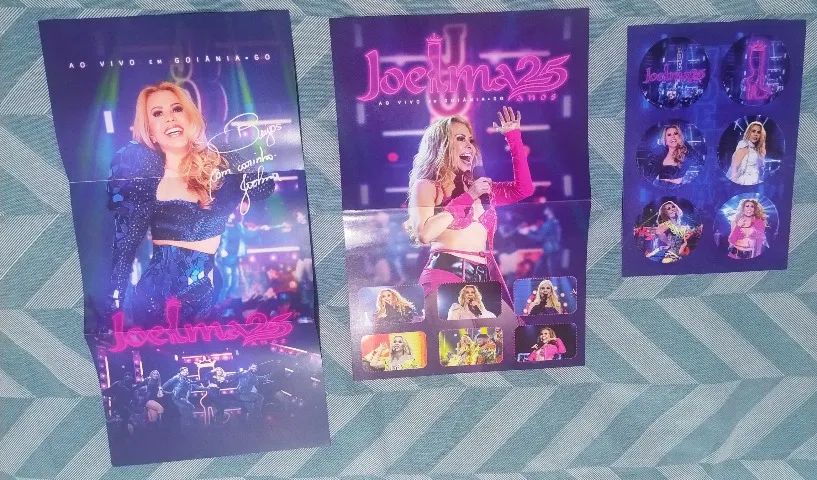 BOX JOELMA 25 ANOS - KIT PREMIUM VOANDO PRO PARÁ - 2 CDS + DVD NACIONAL - Foto 4