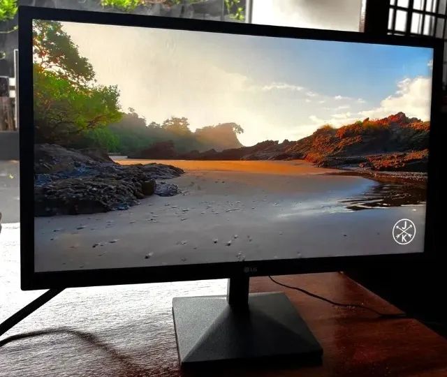 Monitor LG 23,8' modelo 24MK430H-B Preto. Full HD IPS 75Hz. Usado, em ótimo estado. - Foto 2
