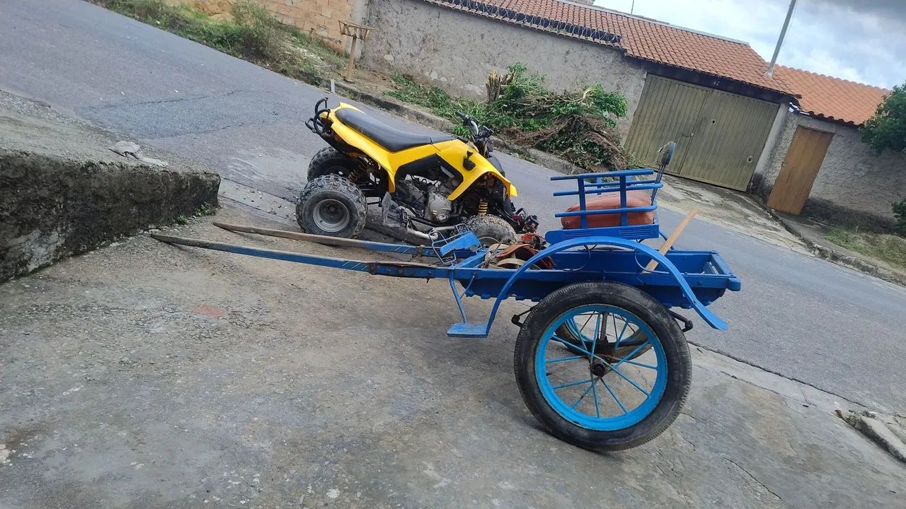 Charrete para cavalo