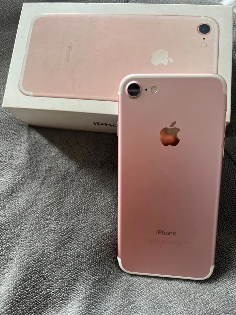 Carcaça iPhone 7 Rosa - Peça Original - Foto 3