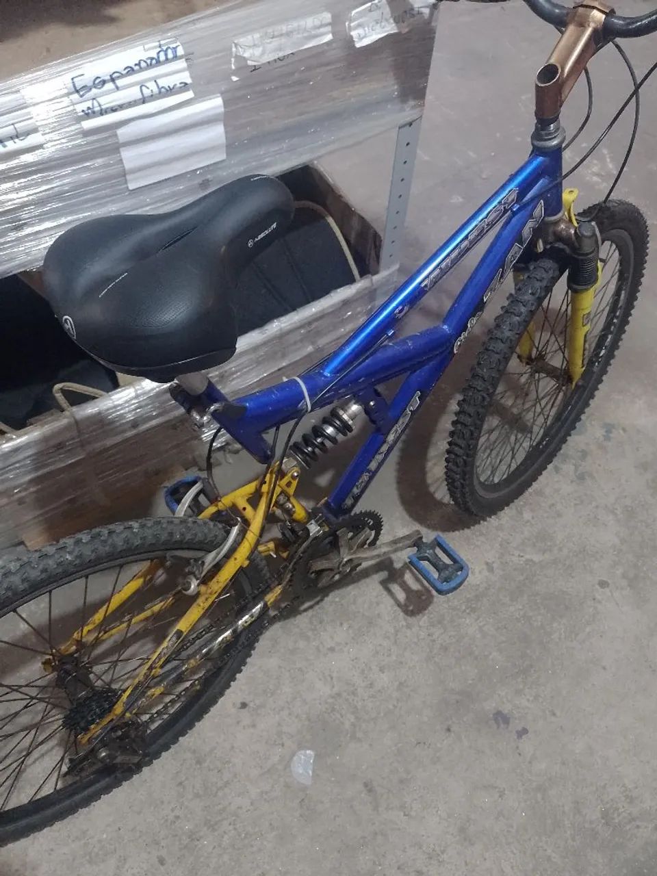 Bicicleta Aro 26 Com Amortecedor Traseiro e Frontal - Foto 5