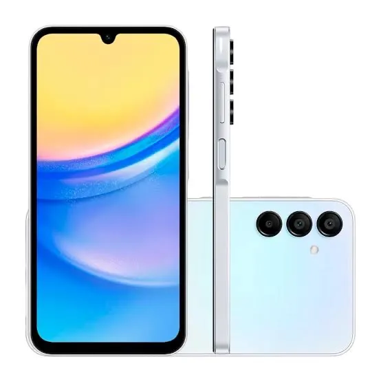Smartphone Samsung Galaxy A15 5G 256GB e 8GB RAM - Azul Claro