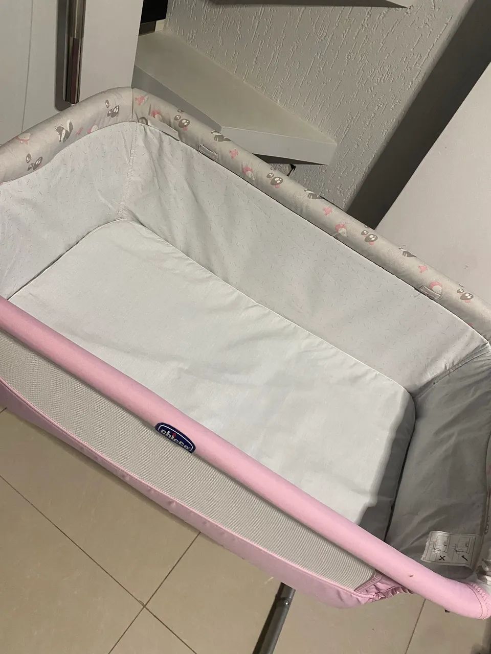 Berço portátil para bebê safety pra hojee - Foto 5