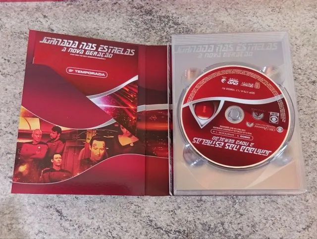 Dvd Jornada nas Estrelas a Nova geração 2a temporada completa - Foto 2