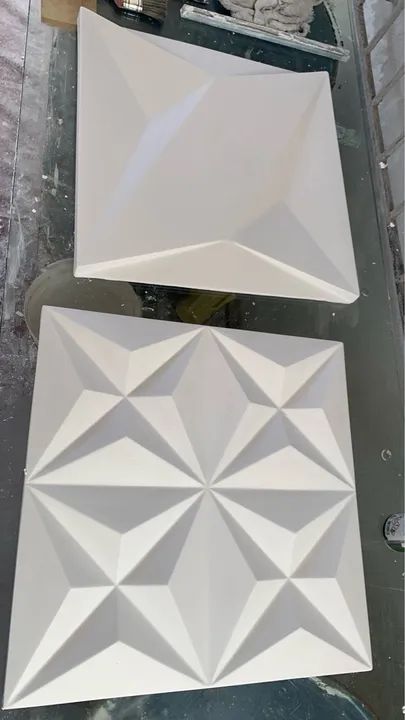 Placas 3D modelos 55x55 raridade 