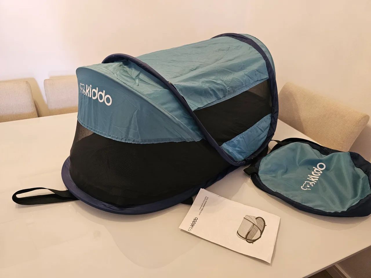 Ninho retrátil com mosquiteiro aventure kiddo 7000
