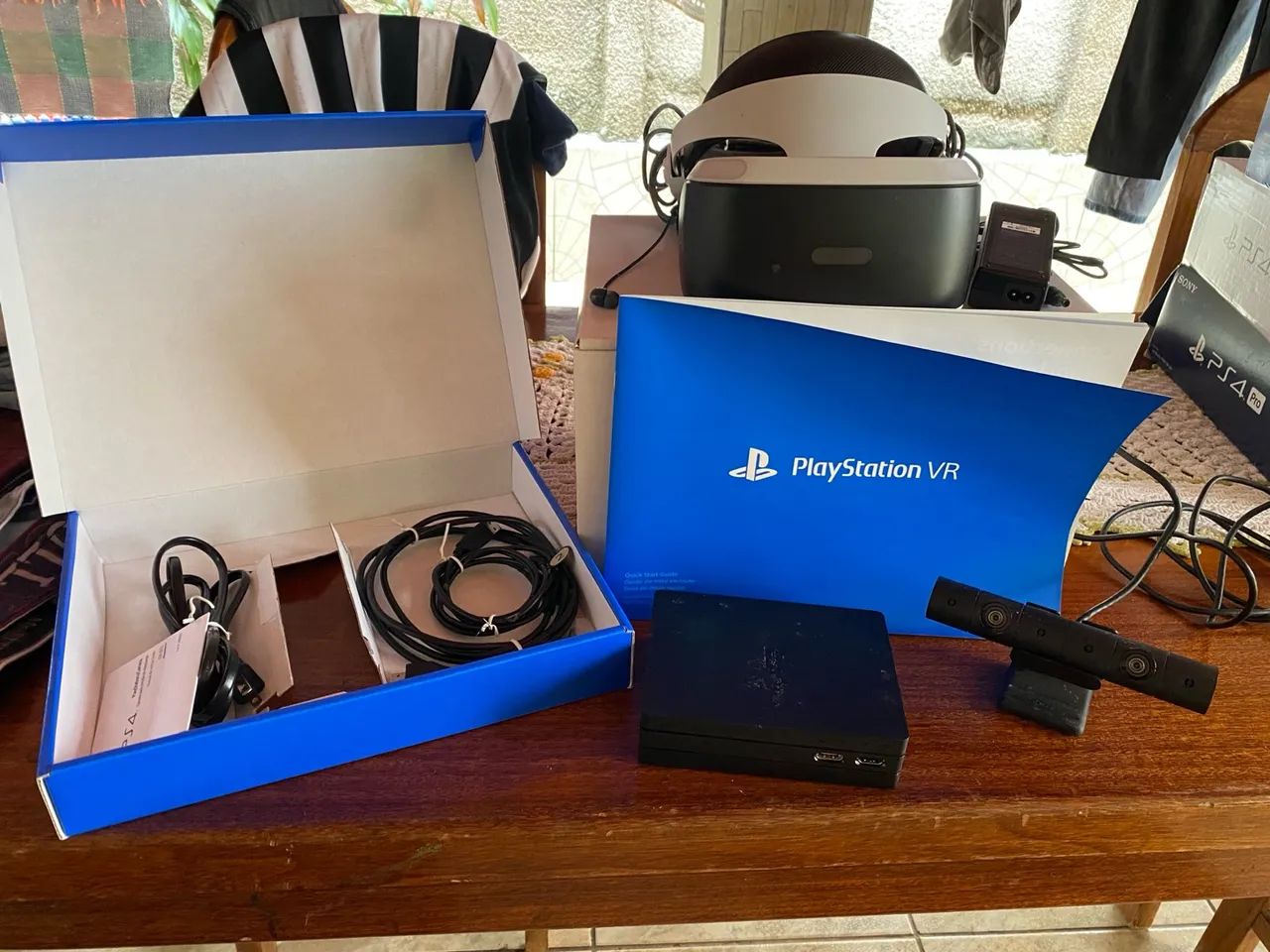 Playstation 4 pro mais Playstation VR completo - Foto 4