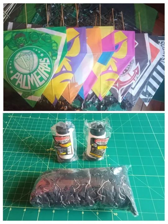 10 Pipas+Rabiolas+Linha+Brinde Veja Descrição - Foto 6