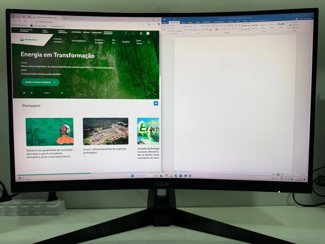 Monitor Gamer ASUS TUF VG27WQ1B - Foto 2