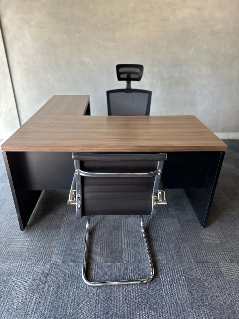 MESA DE CANTO PREMIUM 1.50x1.60 móveis para escritório  - Foto 5