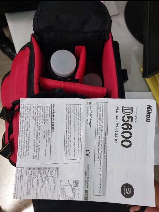 Câmera Kit Nikon D5600 + Lente 18-55mm e 70-300mm - Foto 6