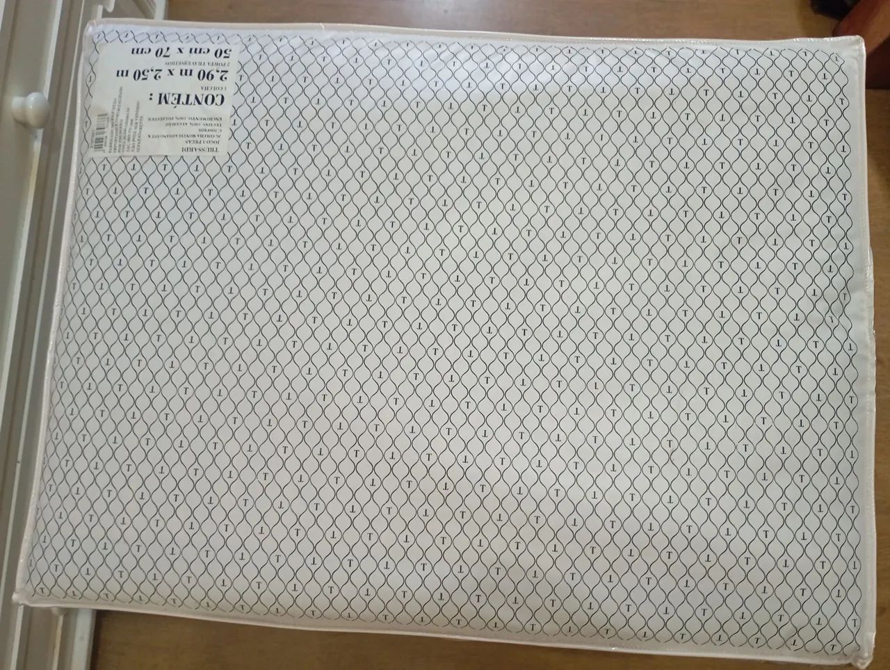 Jogo de Colcha King 3 Peças Trussardi (Novo) - Foto 6