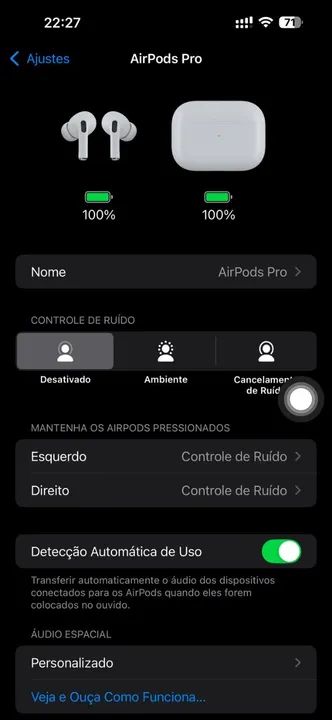 Apple iPods pro completo caixa carregador e nota faço entrega  - Foto 2
