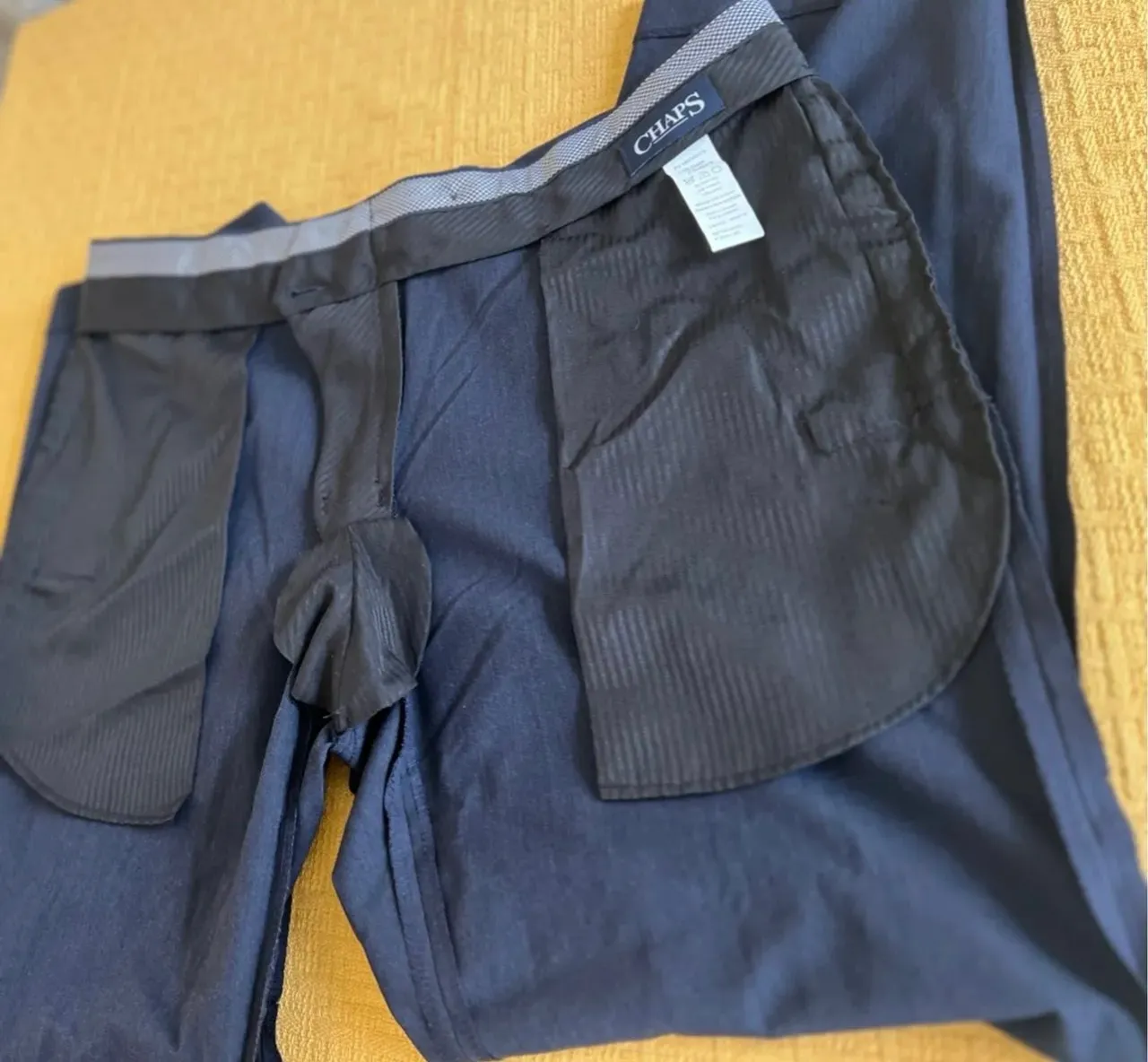 Calça Social Chaps Azul marinho