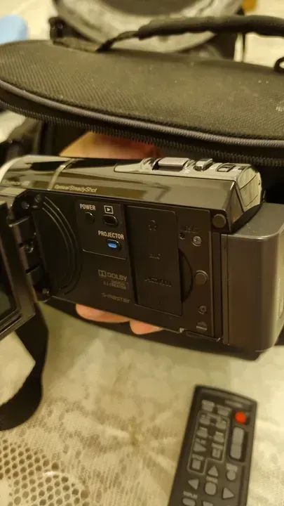 Filmadora Sony com Projetor Embutido HDR PJ10 - Foto 4