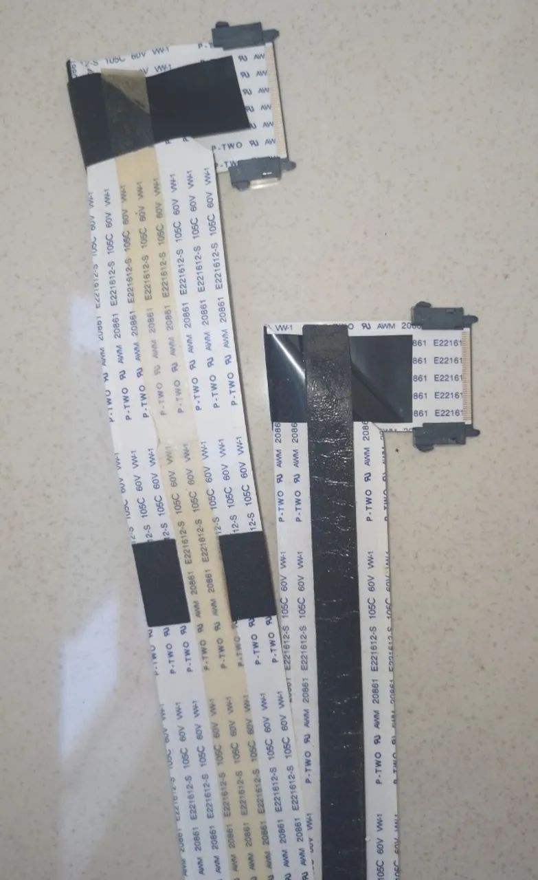 Cabos LVDS para TV Sony KDL-70R555A Antigos - Foto 4