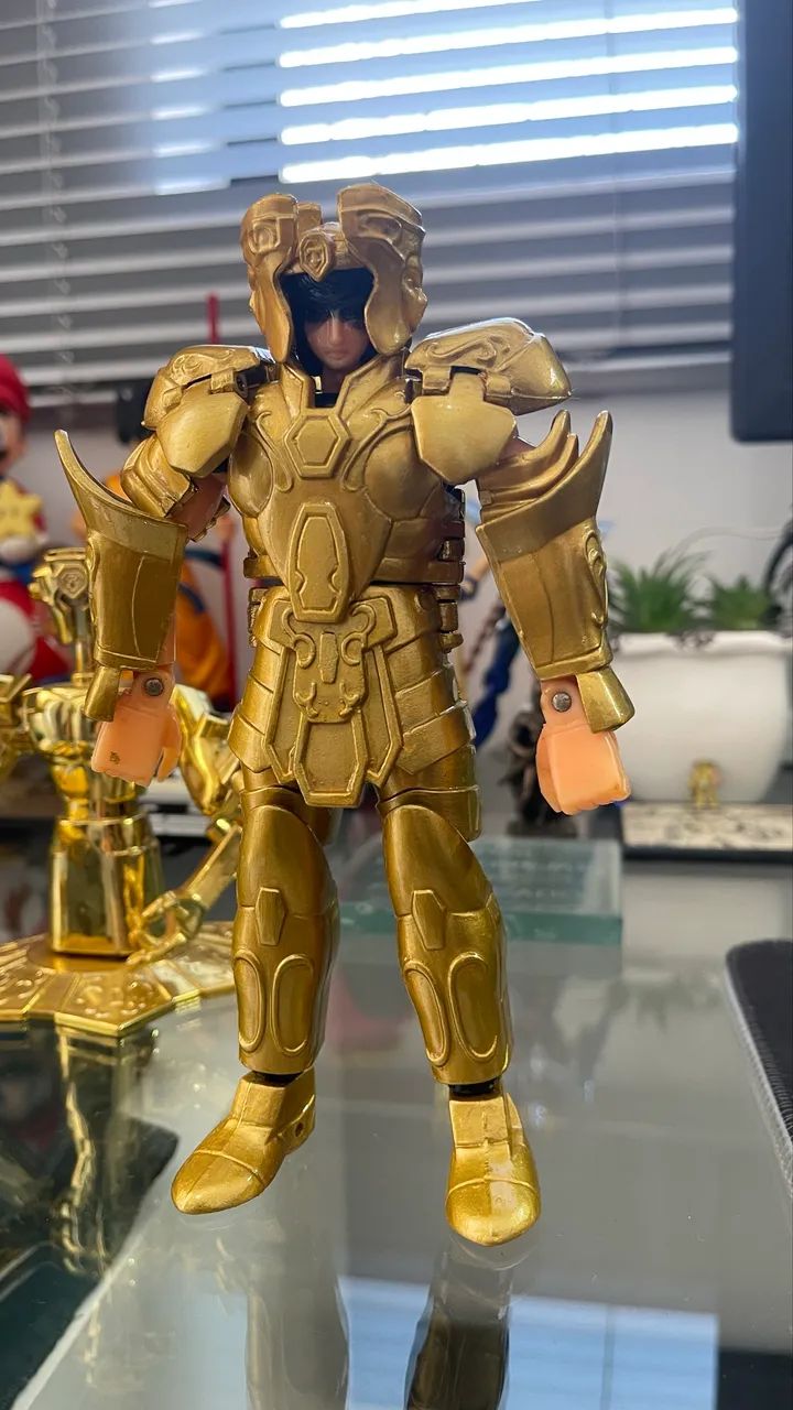 18 cm - Cavaleiros do Zodíaco - Saga de Gêmeos action figure RARO - Foto 3