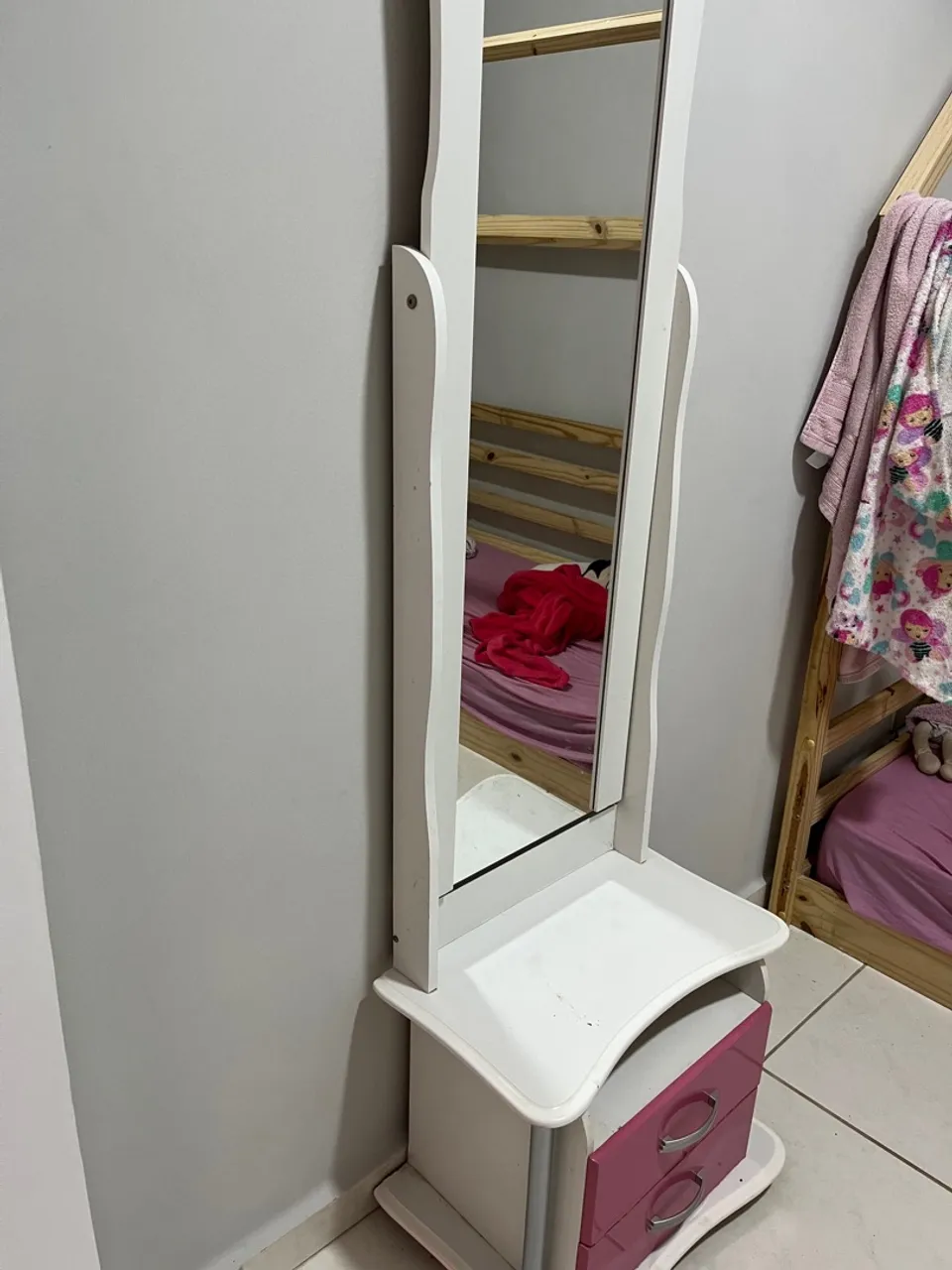 Penteadeira com Espelho - Quarto Infantil