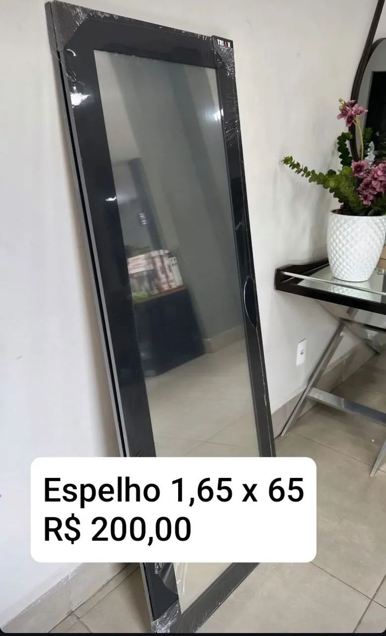 Espelho Grande com Moldura em MDF - Foto 5