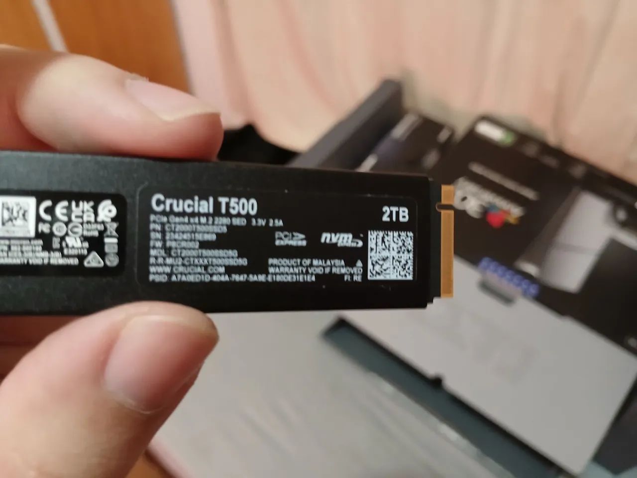 SSD Crucial T500 NVMe M.2 2TB - Foto 2