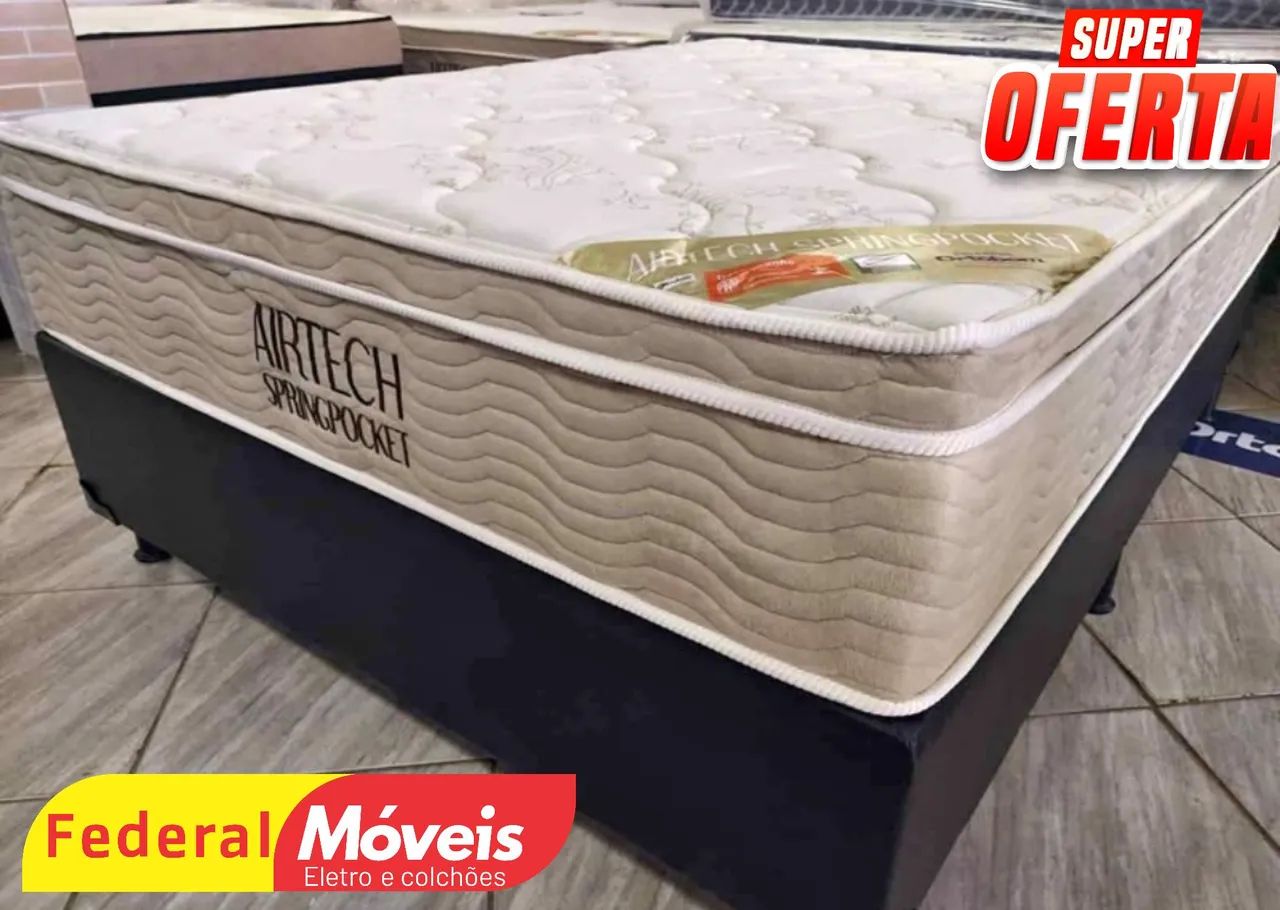 Cama Box Casal Ortobom Oferta - Entregamos