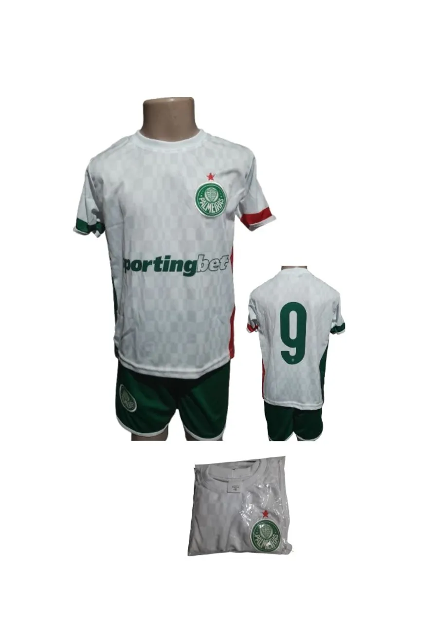 Camisa Palmeiras Vitor Roque #9 - Oficial Puma - Roupas Esportivas
