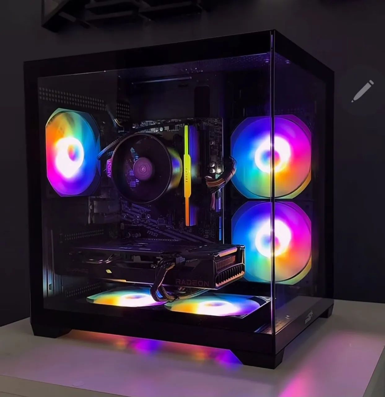 Gaming PC with RX 7600 to run everything smoothly, with invoice and warranty64407625159169120