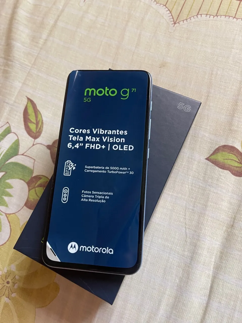 Smartphone Motorola Moto G71 128GB Azul 5G