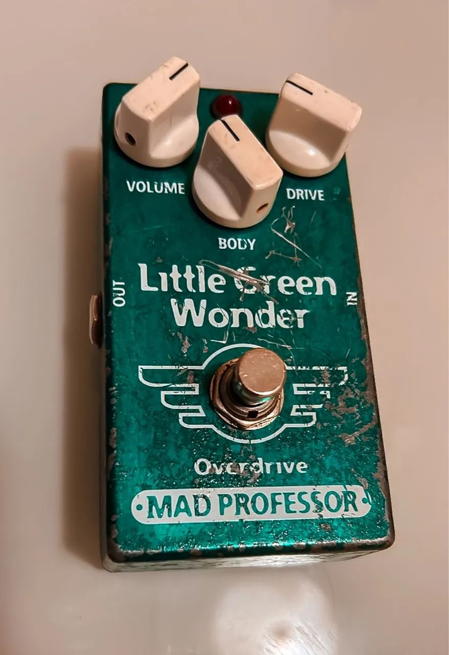 【海外限定】 Green Little - Overdrive Pedal Wonder Professor Mad - ギター