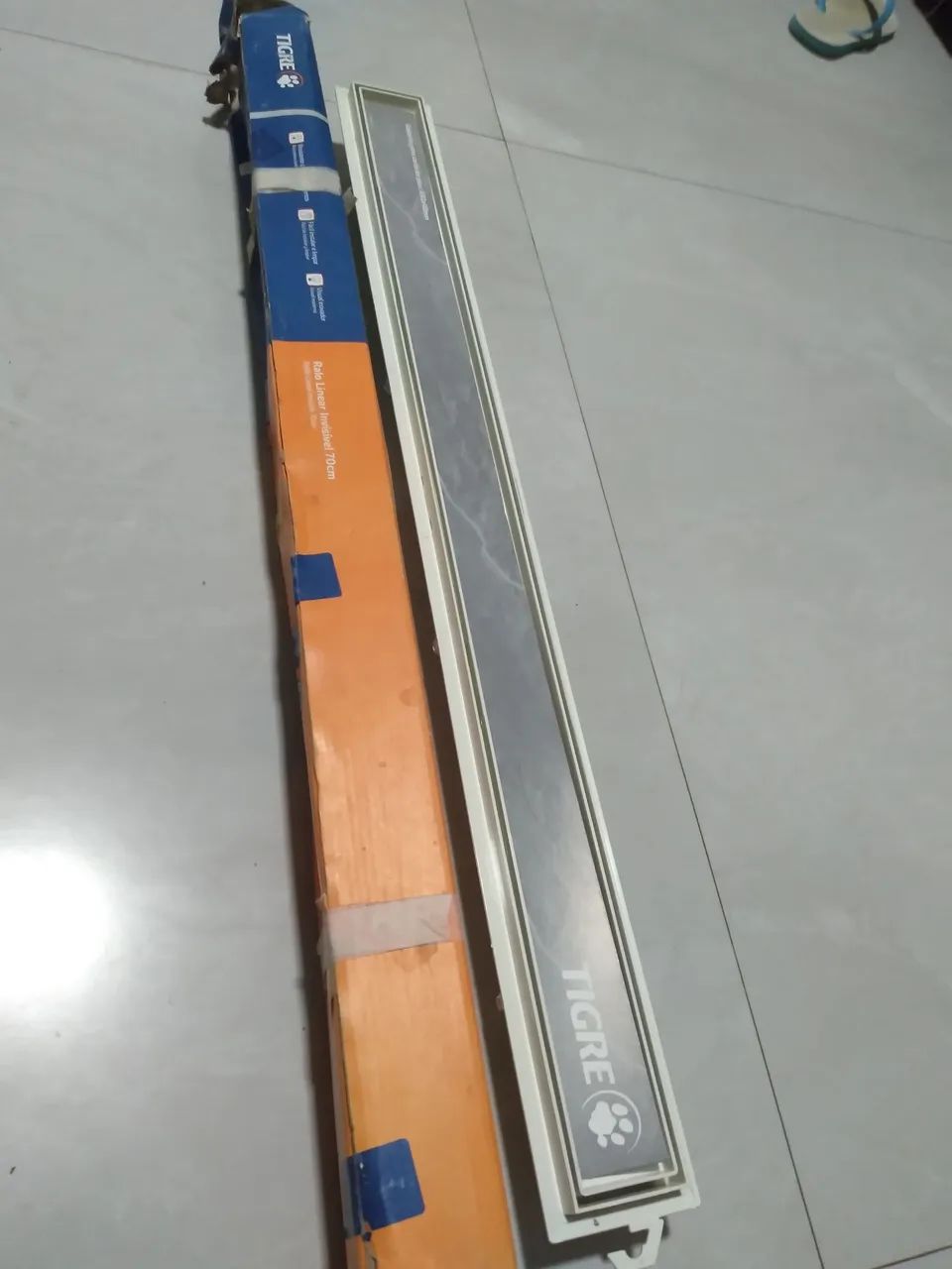 Ralo linear oculto invisível Tigre 70cm - Foto 3