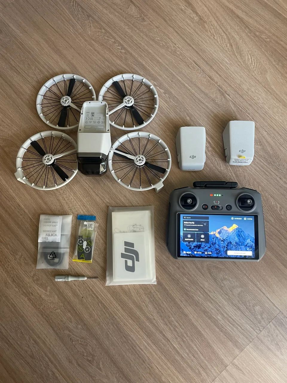 Drone Flip DJI Duas Baterias e Bolsa original  - Foto 3