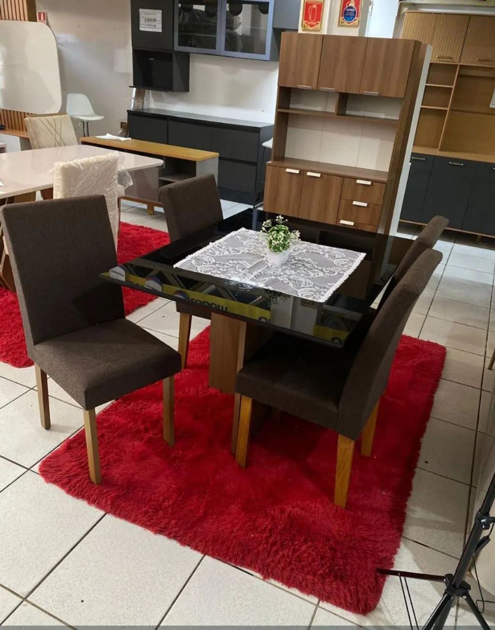 Mesa de jantar 4 lugares