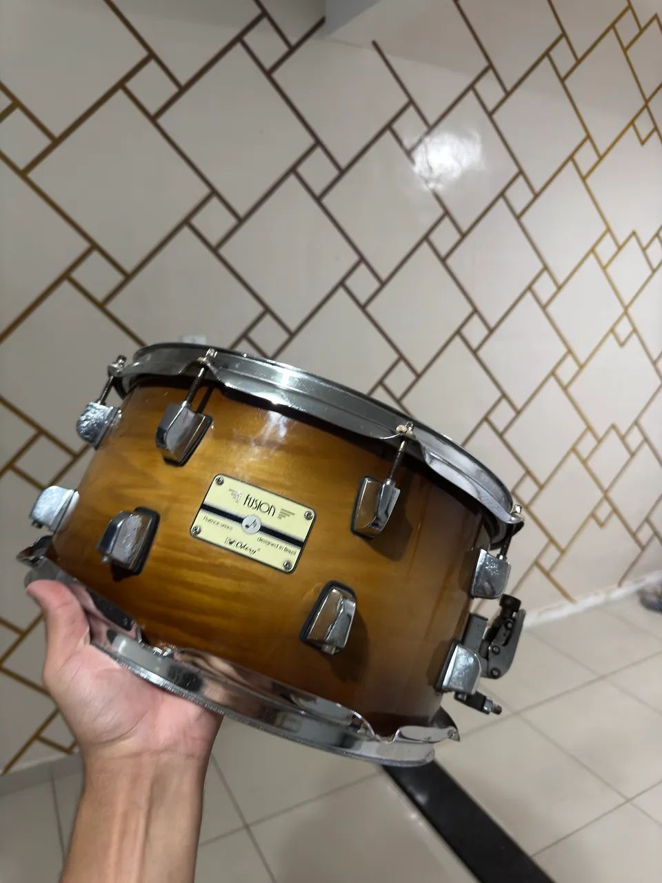 Caixa odery fusion 13x7 - Instrumentos musicais - Penedo