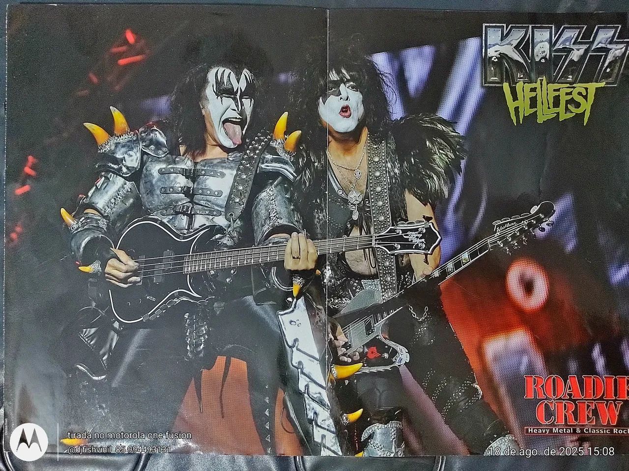 Posters da revista Roadie Crew. Bandas de rock variadas!  - Foto 2